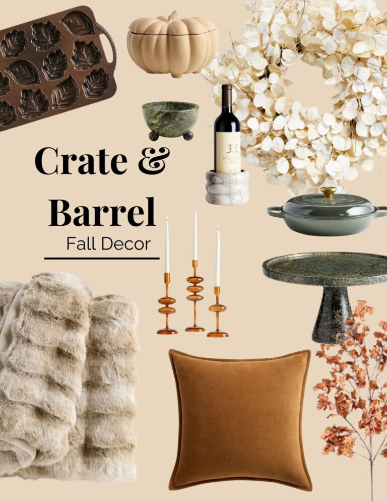 Favorite Crate & Barrel Fall Decor